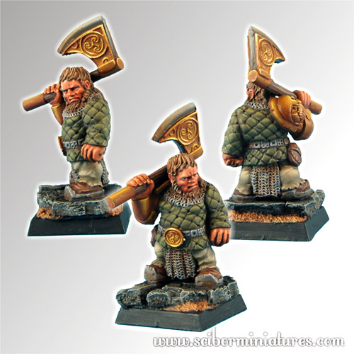 Dwarf Lord G - смола, блистер, Scibor - кусочки