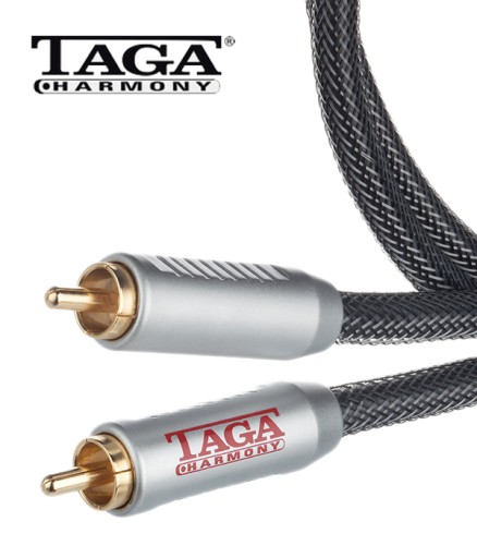 КАБЕЛЬ ИНТЕРКОНЕКТ 2RCA TAGA HARMONY TRI-100 2 х 1м