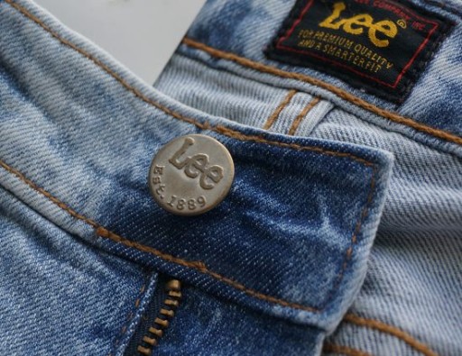 Джинсы скинни LEE LUKE Ice стрейч W30 L34