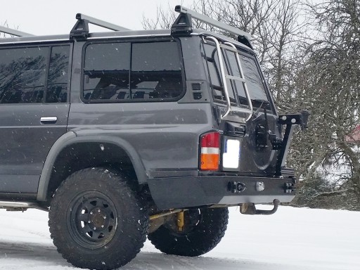 ЗАДНИЙ БАМПЕР NISSAN PATROL Y60 STEEL FREE