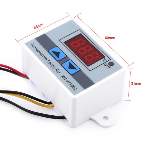 REGULATOR TEMPERATURY TERMOSTAT -50 + 110 C 230VAC