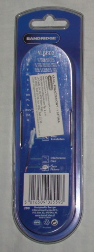 Kabel S-Video - S-Video (SVHS) 3m. OFC BANDRIDGE