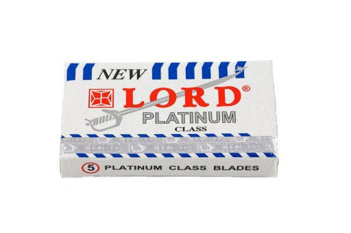 5 лезвий для бритвы Lord Platinum Class