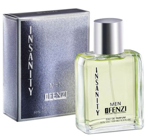 J.FENZI INSANITY MEN EDP100ML W.PERFUMED FRANCE