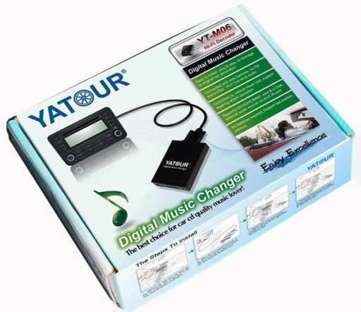 ЦИФРОВОЙ АВТОМОБИЛЬНЫЙ ЧЕЙНДЖЕР USB SD AUX МОДУЛЬ VOLVO HU SC