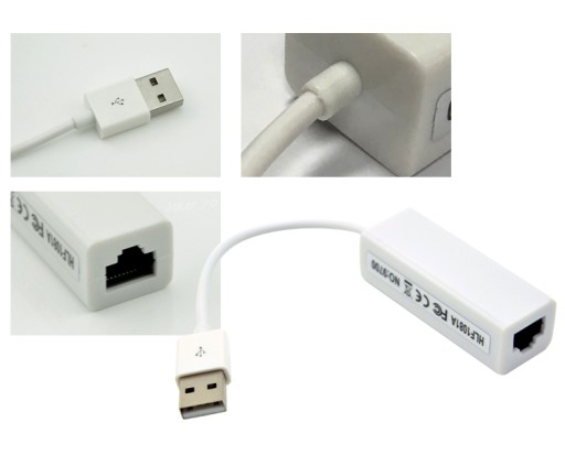 АДАПТЕР СЕТЕВОЙ КАРТЫ КОНЦЕНТР ETHERNET LAN RJ45 USB-A USB-A