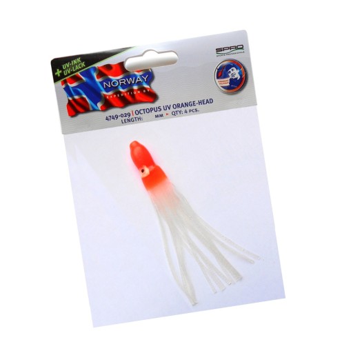 KAŁAMARNICA DUŻA NA NORWEGIĘ Świeci-UV SPRO 14 cm.