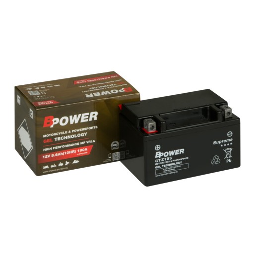 Аккумулятор GEL GEL BPOWER YTZ10S 8,6 Ач, 190 А
