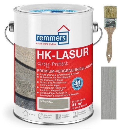 REMMERS IMPREGNAT HK-LASUR ПЛАТИНОВЫЙ СЕРЫЙ 10л