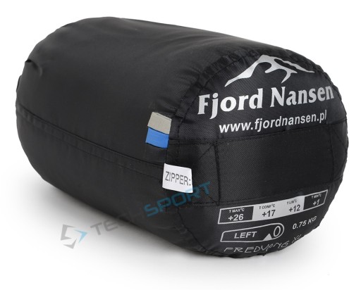 СВЕРХЛЕГКИЙ СПАЛЬНЫЙ МЕШОК FJORD NANSEN FREDVANG XL 0,75 кг