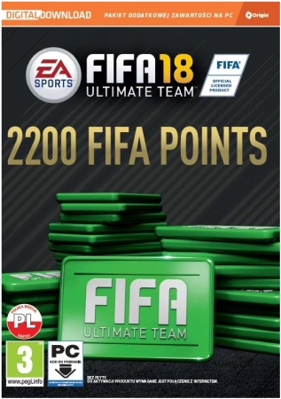 ПК FIFA 18 Ultimate Team 2200 очков