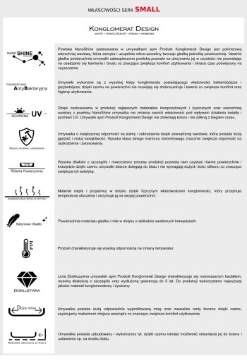 Small 40 NanoShine Маленький умывальник для унитаза, 40x22 см