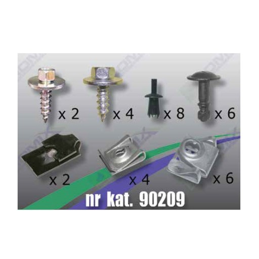 крышка двигателя коробки передач, фиксаторы AUDI A4 B8 B 8 A5