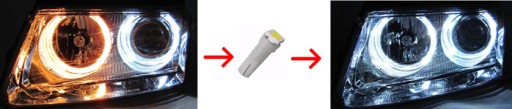 BMW 5 E39 95-00 LAMPY reflektory BLACK ringi xenon D2S/H7 PHILIPS DEPO