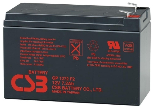 АККУМУЛЯТОР CSB 12V 7AH GP1272F2 Источник питания UPS НДС