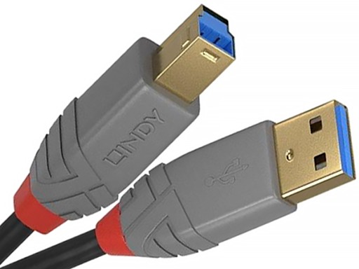 КАБЕЛЬ LINDY USB 3.0 A-B ДЛЯ ПРИНТЕРА 2M