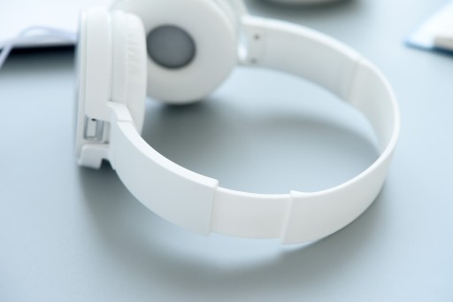 SŁUCHAWKI SKŁADANE NAUSZNE MIKROFON DO TELEFON MP3