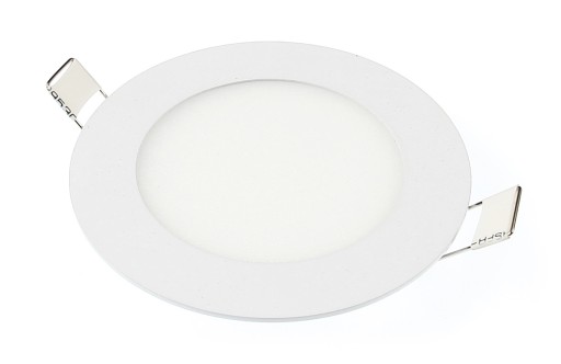 PANEL LED PODTYNKOWY OKRĄGŁY 12W PLAFON BIAŁY NEUTRALNY 4500K