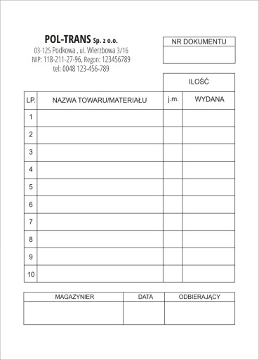 ПОДТВЕРЖДЕНИЕ ДОСТАВКИ Самокопия формата А5/логотип/данные/нумерация