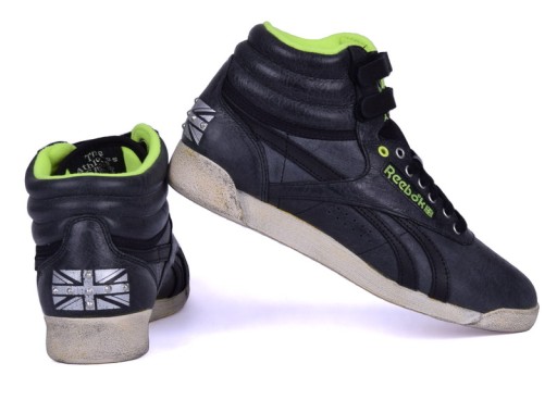 Кожаные туфли REEBOK F/S HI, размер 37 - стиль ВИНТАЖ