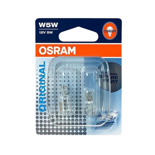 ОРИГИНАЛЬНАЯ ЛАМПОЧКА OSRAM W5W T10 12 В 5 Вт 2825 DUO