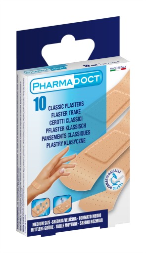 PHARMADOCT PATCHES АПТЕЧКА ПЕРВОЙ ПОМОЩИ 7x2 10 шт.