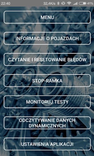 ELM 327 OBD-2 ДИАГНОСТИЧЕСКИЙ ИНТЕРФЕЙС НА ПОЛЬСКОМ ЯЗЫКЕ