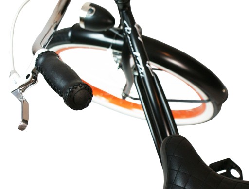 Rower miejski damski 26 cruiser damka PUMPKIN ROYALBI mat 3 biegi bagażnik