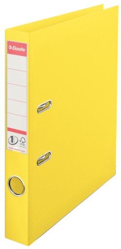 ESSELTE NO.1 VIVIDA BINDER A4 50 ММ ЖЕЛТЫЙ