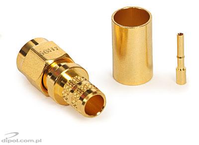 Wtyk SMA/RP do 6 GHz na przewód Tri-Lan 240/H-155