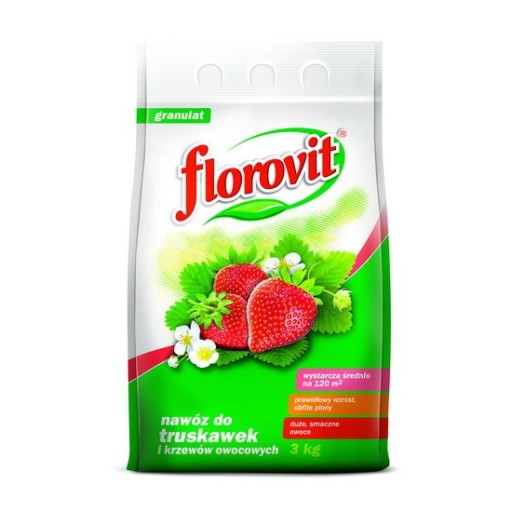 NAWÓZ DO TRUSKAWEK POZIOMEK FLOROVIT 3 KG