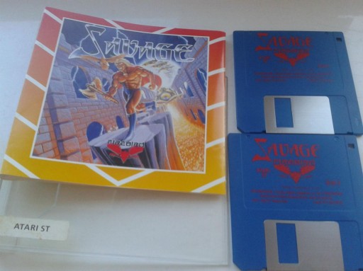 ATARI ST - SAVAGE - КОРОБКА 1988 ГОДА