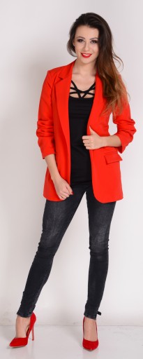 Итальянский пиджак Perfect Fit RED S/36