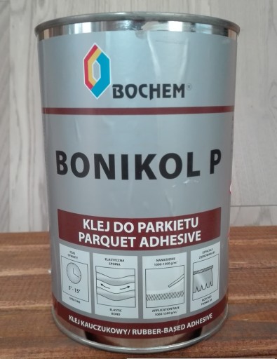 Клей резиновый BOCHEM для паркета BONIKOL P 1,2кг.