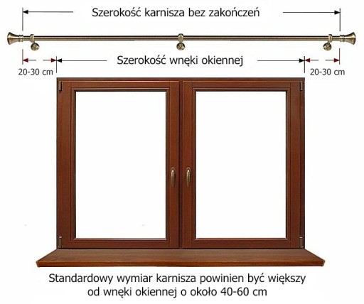 ПРОСТЫЕ КАРИЗЫ ДЛЯ ШТОР ОДИНОЧНЫЙ МЕТАЛЛИЧЕСКИЙ КАРДИНС 19 / 400