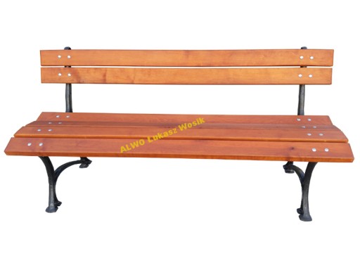 ŁAWKA ogrodowa KRÓLEWSKA NOGI ALUMINIOWE !!!