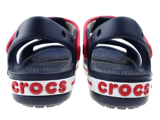 Crocs Crocband Sandal 12856 темно-синие босоножки, размеры 27-28