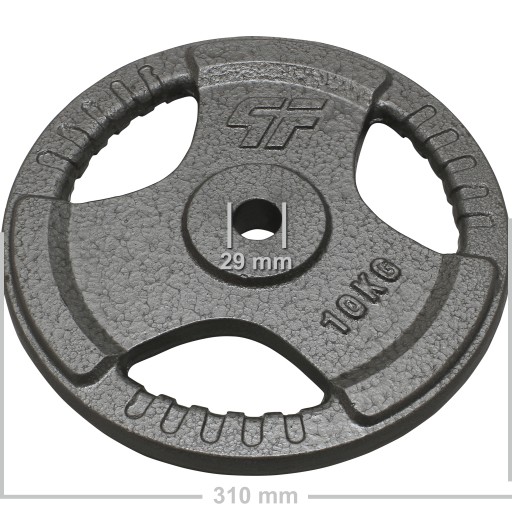 Platinum Fitness Set 45 кг чугун -соединение 29 мм рулевое колесо Hammertone