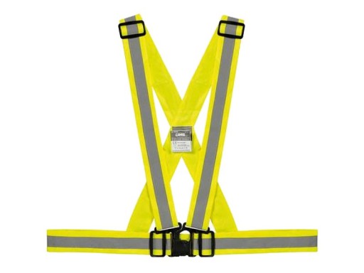 Светоотражающие ремни безопасности LAMP X-Belt, флуоресцентные