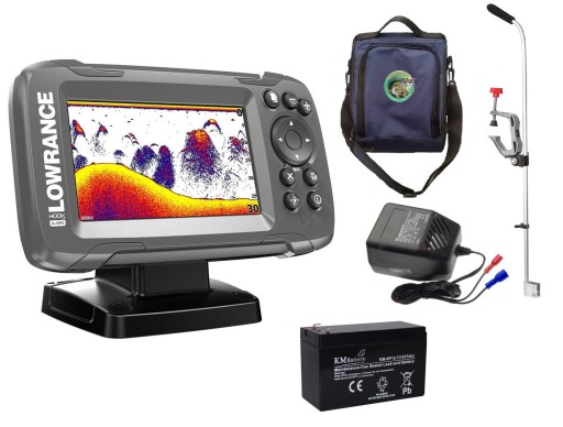 Портативный комплект эхолота Lowrance HOOK² 4x