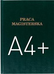 Okładki kanałowe AA/5mm Magister/Dyplom/Licencjat