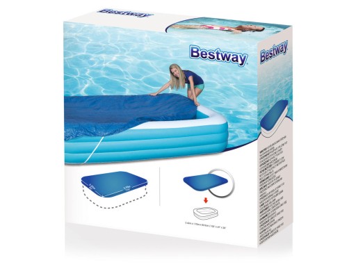 ПОКРЫТИЕ ДЛЯ БАССЕЙНА 262x175x51см BESTWAY 58319