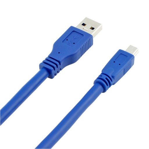 Кабель USB 3.0 типа A — Mini USB 3.0 типа B, 10 контактов, 1 м