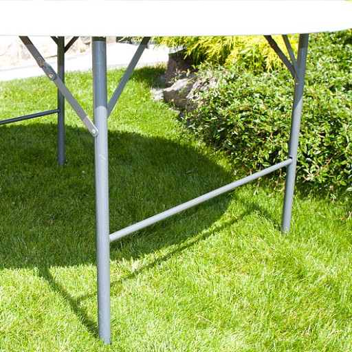 STÓŁ SKŁADANY OKRĄGŁY śr 122 cm cateringowy stolik