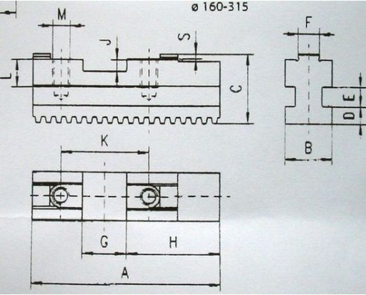 МЯГКИЕ РАЗЪЕМНЫЕ КУЛАЧКИ ДЛЯ РУЧКИ PUTm 315 BISON