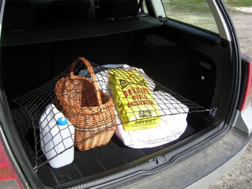 Subaru Forester III 2008-2013 Сетка багажника