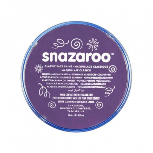 Farba do twarzy Fioletowa 18ml SNAZAROO 1118888