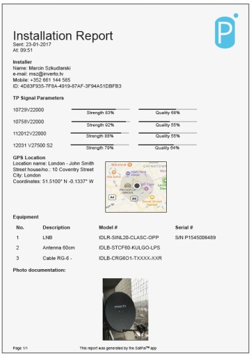 SatPal Inverto SAT Meter DVB-S2 Программатор спутниковых сигналов Unicable