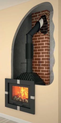 Wkładka do kominów ceramicznych WKC 120/160 DARCO
