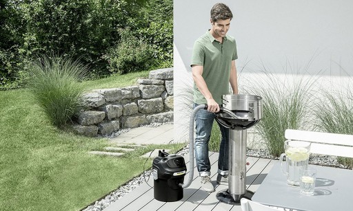 KARCHER AD 2 600W КАМИННЫЙ ПЫЛЕСОС ДЛЯ ЗОЛА И ПЫЛИ + ДВА ЗАПАСНЫХ ФИЛЬТРА